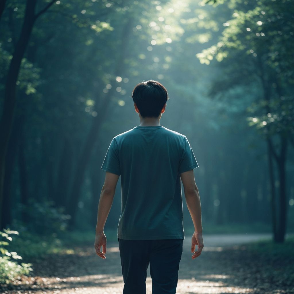Activité physique douce dans la nature