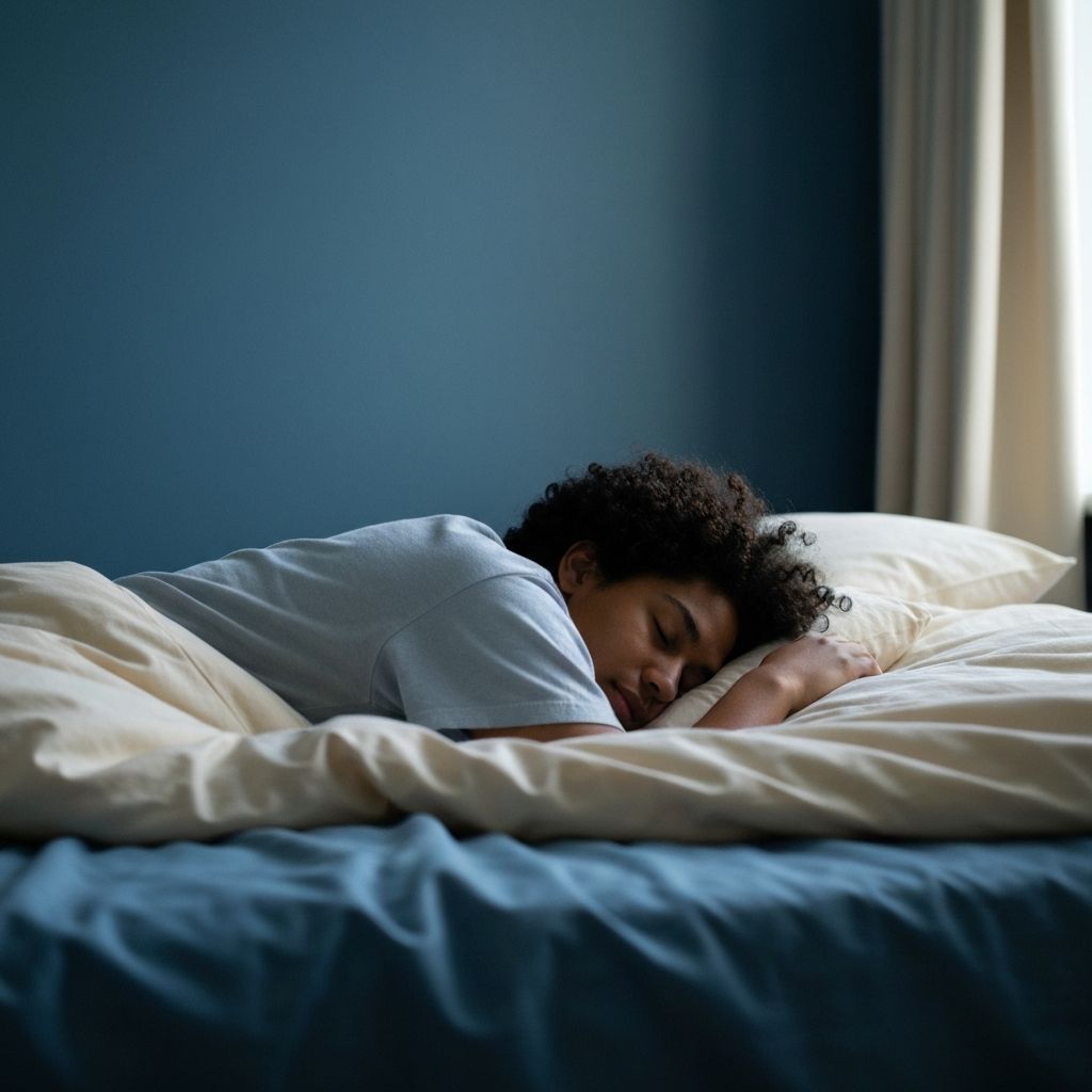 Personne dormant paisiblement